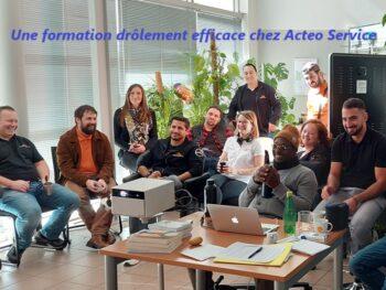 Permalink to: Formation humour positif, dans une entreprise drôlement efficace, Acteo Service